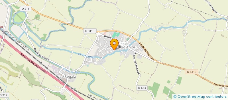localisation de l'entreprise MADAME ISABELLE BONNET  TOULOUSE