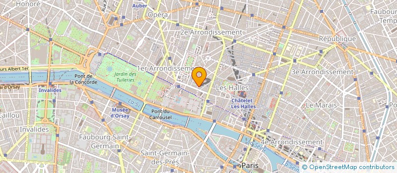 localisation de l'entreprise MADAME ISABELLE BONNET à PARIS