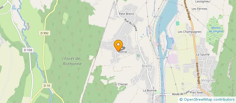 localisation de l'entreprise MADAME ISABELLE BONNET-JACQUEMET à BRENS