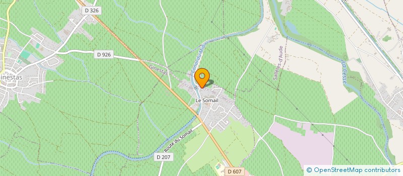 localisation de l'entreprise MADAME ISABELLE BONNEVIE  GINESTAS