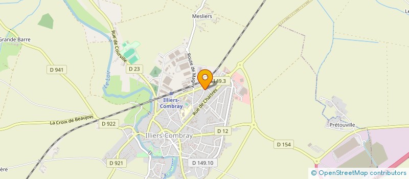 localisation de l'entreprise MADAME ISABELLE BONSERGENT à ILLIERS-COMBRAY