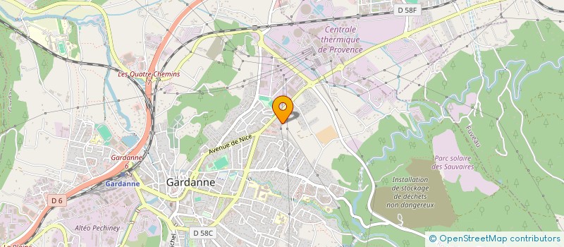 localisation de l'entreprise MADAME ISABELLE BONVISSUTO à GARDANNE