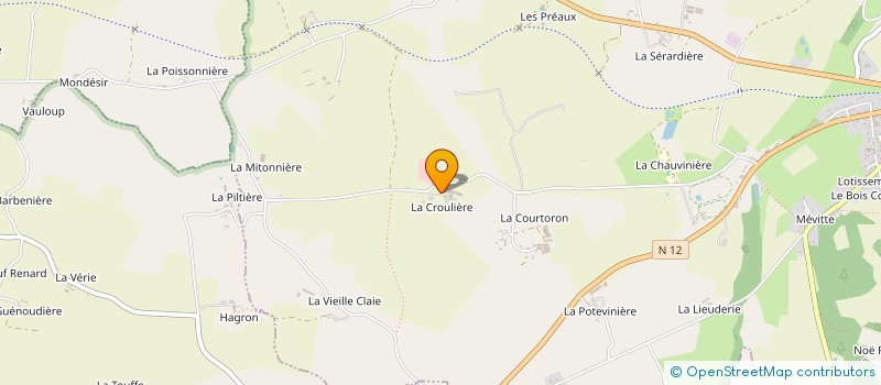 localisation de l'entreprise MADAME ISABELLE BORENTIN  PRE-EN-PAIL-SAINT-SAMSON