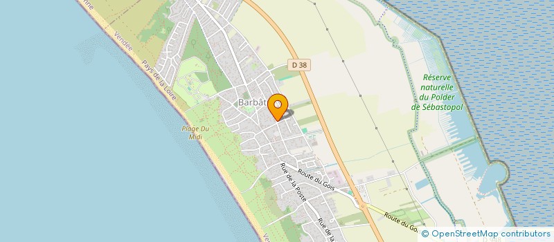 localisation de l'entreprise MADAME ISABELLE BORIE  BARBATRE