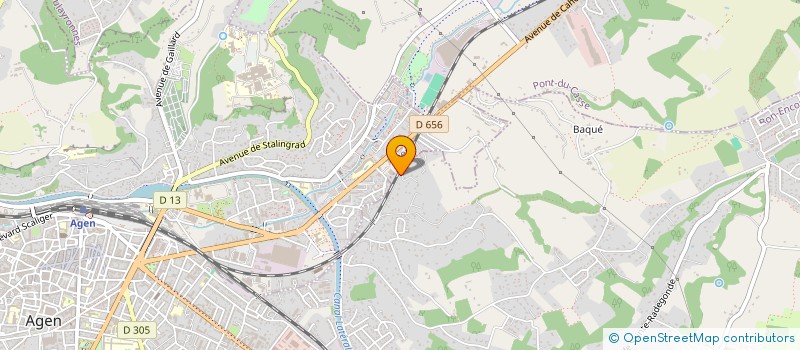 localisation de l'entreprise MADAME ISABELLE BOUAZZA  BON-ENCONTRE