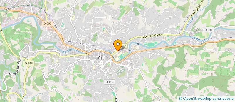 localisation de l'entreprise MADAME ISABELLE BOUCAUD  APT