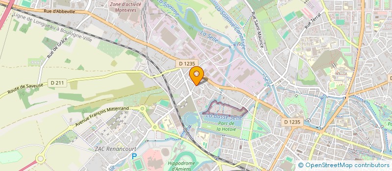 localisation de l'entreprise MADAME ISABELLE BOUCHER  AMIENS