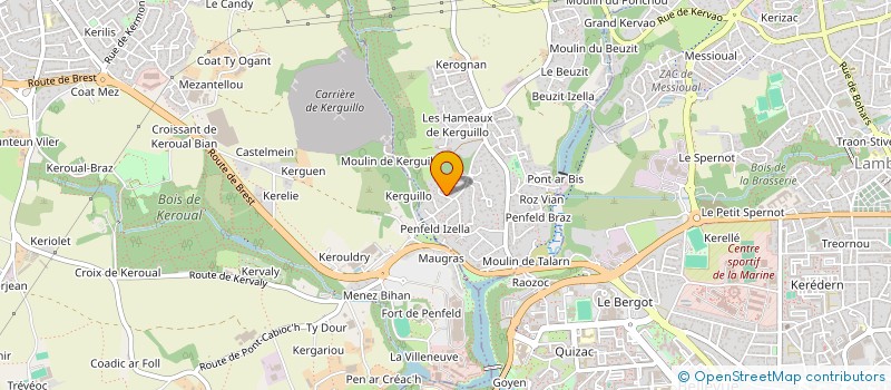 localisation de l'entreprise MADAME ISABELLE BOUCHO à BOHARS