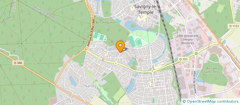 localisation de l'entreprise MADAME ISABELLE BOUET  NANDY