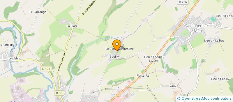 localisation de l'entreprise MADAME ISABELLE BOUILLET  CONDE-EN-NORMANDIE