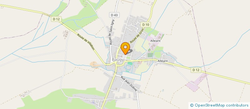 localisation de l'entreprise MADAME ISABELLE BOULAY  BAUGY