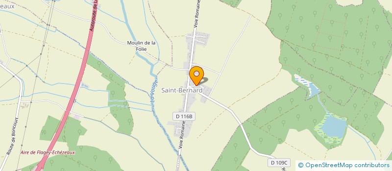 localisation de l'entreprise MADAME ISABELLE BOULICAUT  SAINT-BERNARD