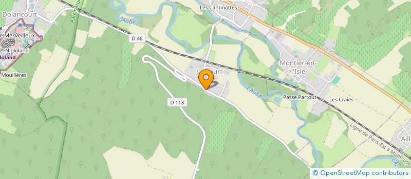 localisation de l'entreprise MADAME ISABELLE BOUR  JAUCOURT