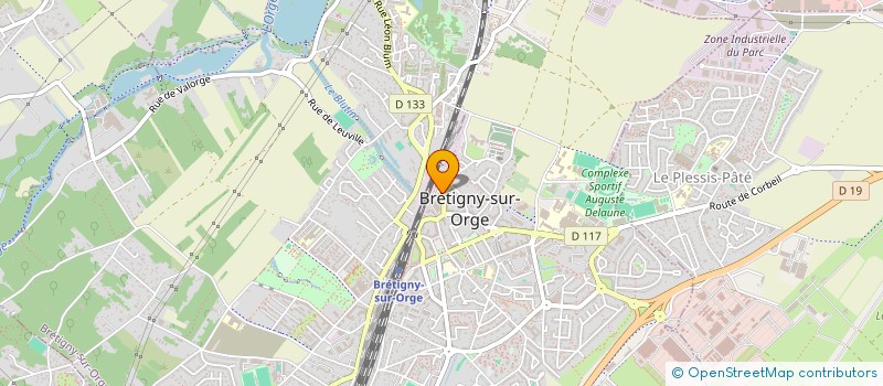 localisation de l'entreprise MADAME ISABELLE BOURDEAU à BRETIGNY-SUR-ORGE