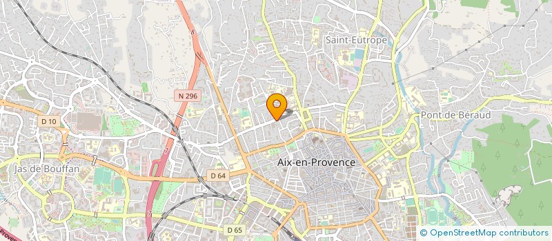 localisation de l'entreprise MADAME ISABELLE BOURGIN  AIX-EN-PROVENCE