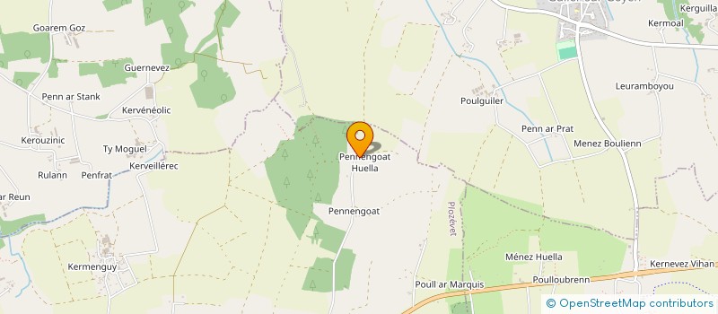 localisation de l'entreprise MADAME ISABELLE BOUSBAA  BEUZEC-CAP-SIZUN