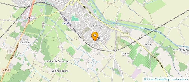 localisation de l'entreprise MADAME ISABELLE BOUTET  ROYAN