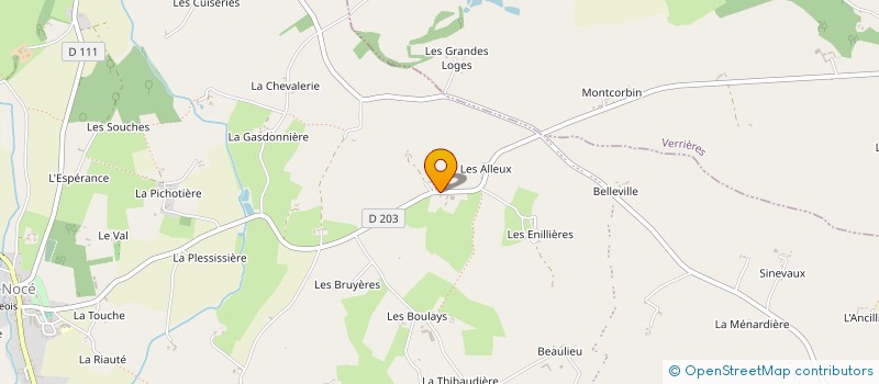 localisation de l'entreprise MADAME ISABELLE BOUTHRY à PERCHE-EN-NOCE