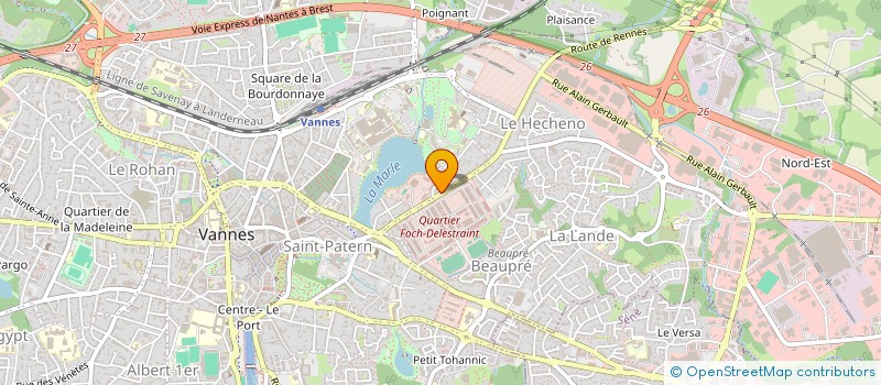 localisation de l'entreprise MADAME ISABELLE BOUTIN  PLESCOP