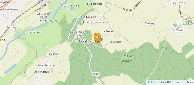 localisation de l'entreprise MADAME ISABELLE BOUTRON  RENAY