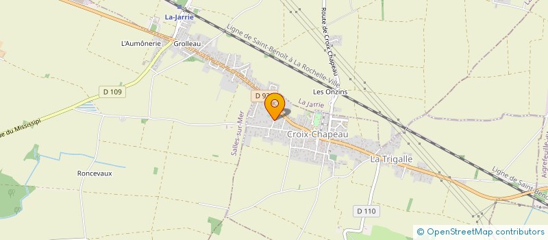 localisation de l'entreprise MADAME ISABELLE BOUVET  CROIX-CHAPEAU