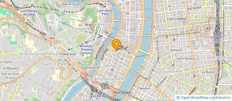 localisation de l'entreprise MADAME ISABELLE BOUVIER  LYON