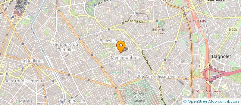 localisation de l'entreprise MADAME ISABELLE BRACHET  PARIS