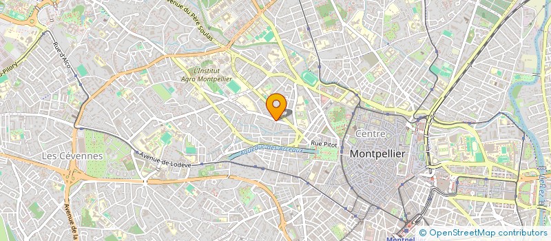 localisation de l'entreprise MADAME ISABELLE BRAILLON à MONTPELLIER