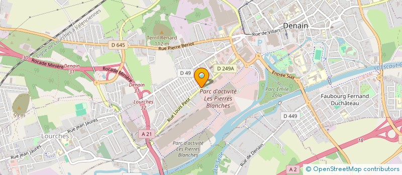 localisation de l'entreprise MADAME ISABELLE BRASSELET  WAVRECHAIN-SOUS-DENAIN