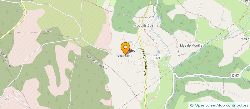 localisation de l'entreprise MADAME ISABELLE BRAUD  LOZE