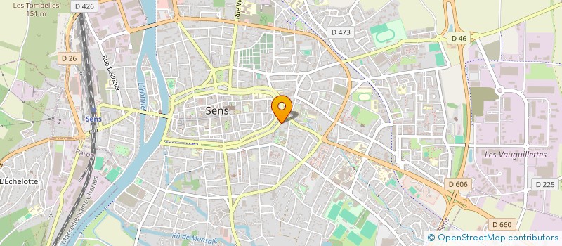 localisation de l'entreprise MADAME ISABELLE BRENNA à SENS