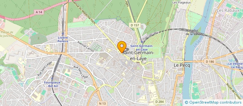 localisation de l'entreprise MADAME ISABELLE BRENNER  SAINT-GERMAIN-EN-LAYE