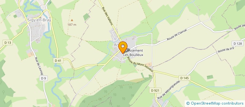 localisation de l'entreprise MADAME ISABELLE BREQUIGNY  ARGUEIL