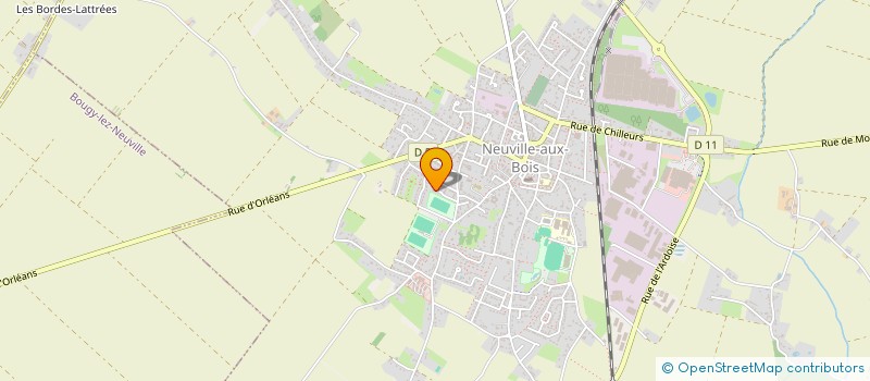 localisation de l'entreprise MADAME ISABELLE BRETON à NEUVILLE-AUX-BOIS