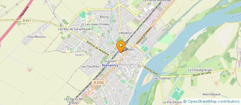 localisation de l'entreprise MADAME ISABELLE BREUIL à BEAUGENCY