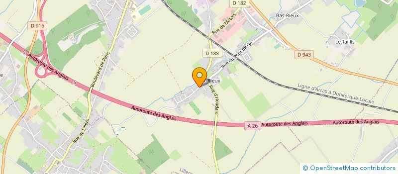 localisation de l'entreprise MADAME ISABELLE BREUVART  LILLERS