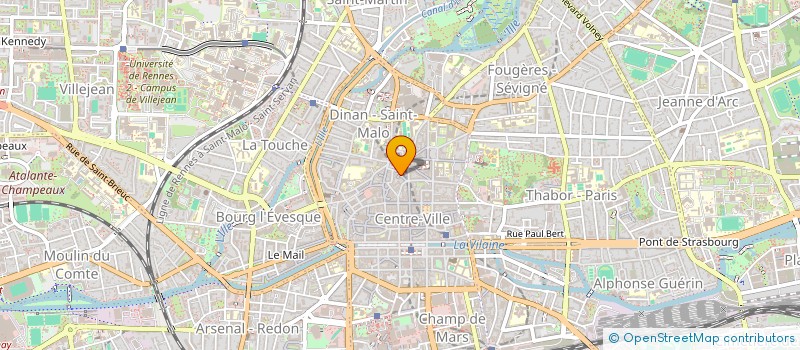 localisation de l'entreprise MADAME ISABELLE BRISSET  RENNES