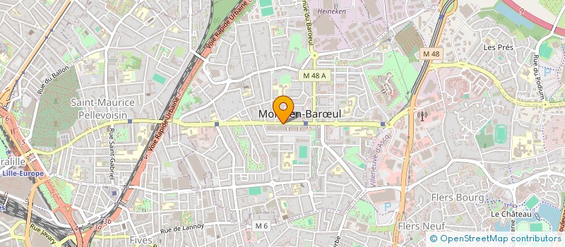 localisation de l'entreprise MADAME ISABELLE BROUILLARD à MONS-EN-BARŒUL