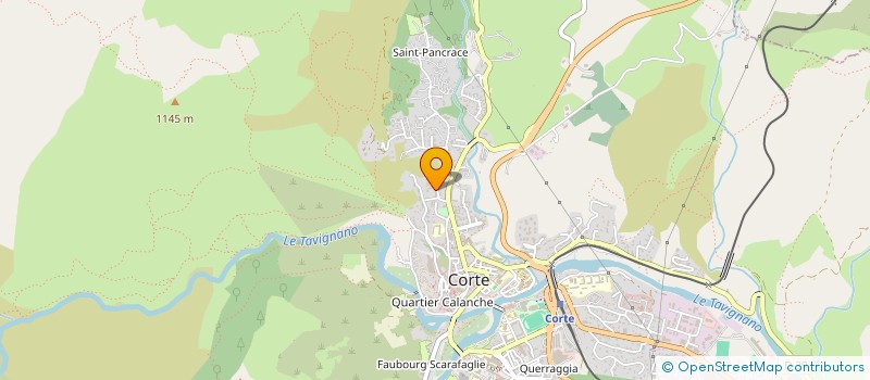 localisation de l'entreprise MADAME ISABELLE BROUQUET à CORTE