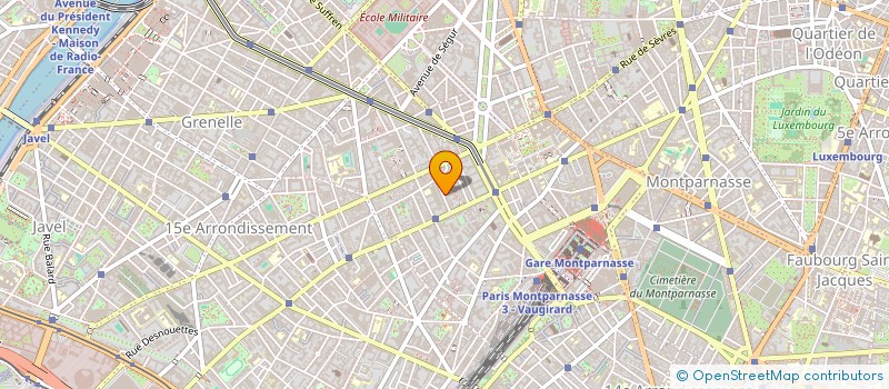 localisation de l'entreprise MADAME ISABELLE BROUQUIER  PARIS