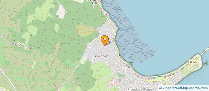 localisation de l'entreprise MADAME ISABELLE BROUSSEAU  RIVEDOUX-PLAGE
