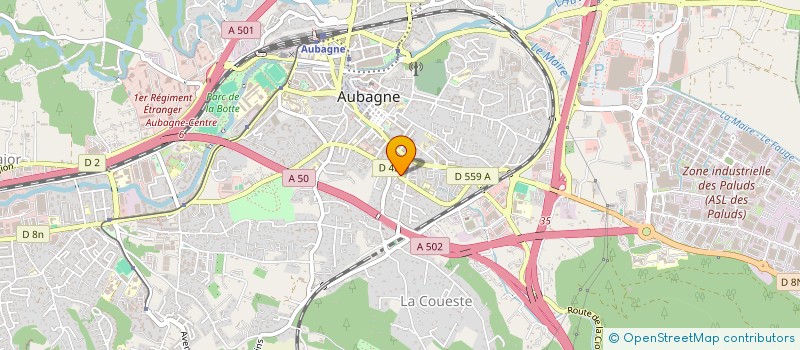 localisation de l'entreprise MADAME ISABELLE BROUTIN à AUBAGNE