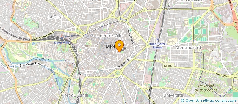 localisation de l'entreprise MADAME ISABELLE BRYARD à DIJON