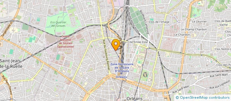 localisation de l'entreprise MADAME ISABELLE BUHECKER à ORLEANS
