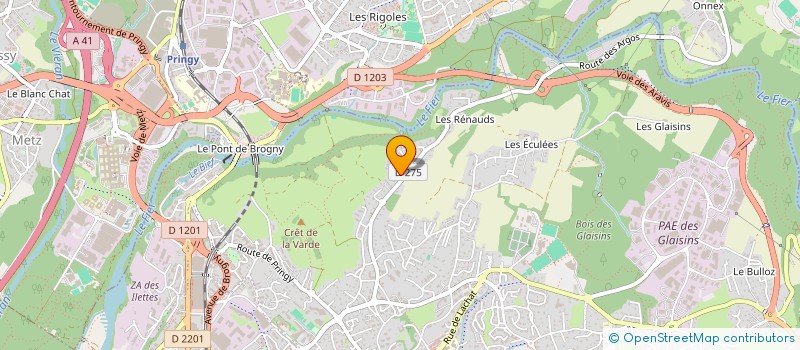 localisation de l'entreprise MADAME ISABELLE BUIRON à ANNECY