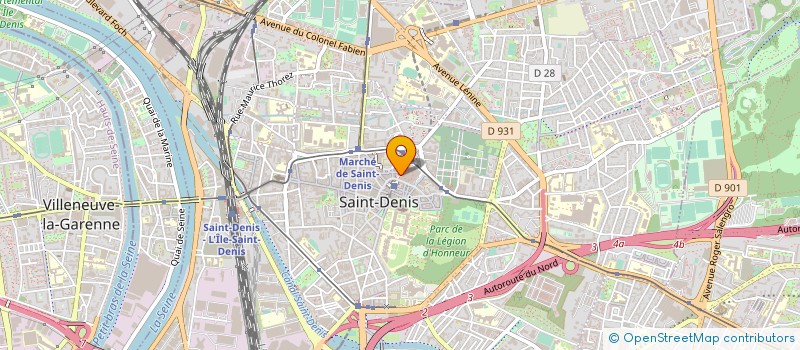 localisation de l'entreprise MADAME ISABELLE BUOMBERGER  SAINT-DENIS