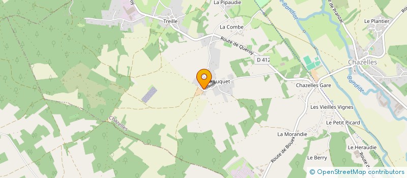 localisation de l'entreprise MADAME ISABELLE BUREAU à CHAZELLES