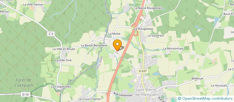 localisation de l'entreprise MADAME ISABELLE BURTIN  MESNIL-ROC'H