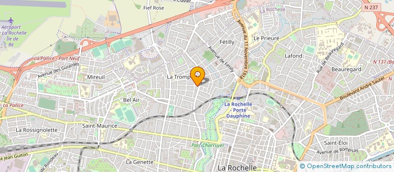 localisation de l'entreprise MADAME ISABELLE CABALLERO  LA ROCHELLE