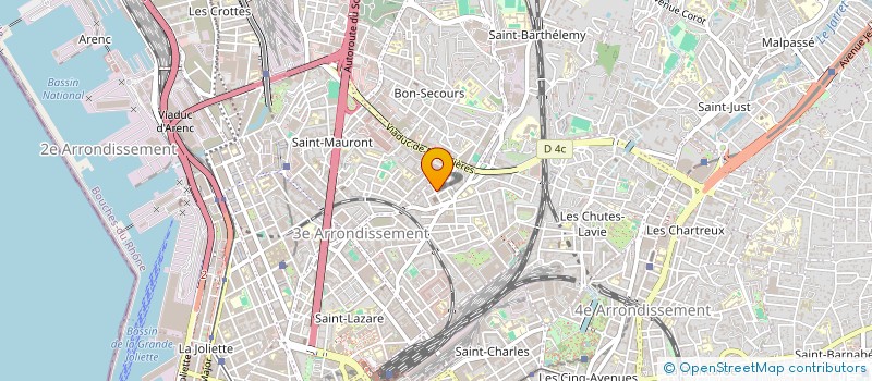 localisation de l'entreprise MADAME ISABELLE CABROL à MARSEILLE